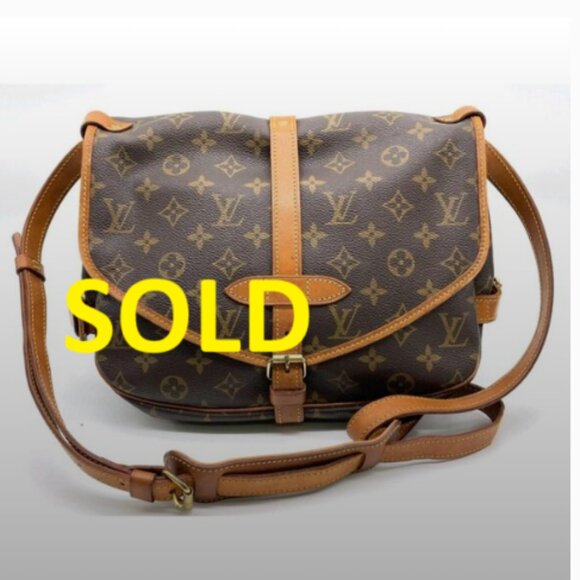 Louis Vuitton Handbags - Louis  Vuitton Saumur 30 Monogram Shoulder Bag lux285-092925
